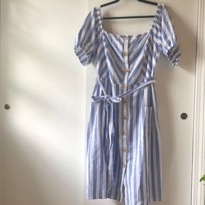 City Chic off the shoulder summer dress